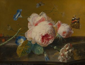 Flower Still Life — ヤン・ファン・ホイスム