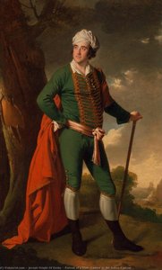 Ritratto Di Un Uomo, Noto Come Il Capitano Indiano — Joseph Wright Di Derby