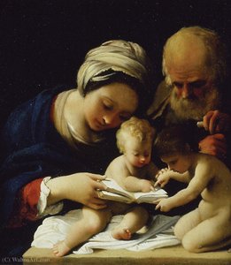 Sacra Famiglia Con San Giovannino — Bartolomeo Schedoni