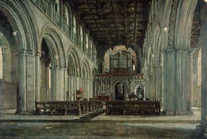 The Interior Of St David's Cathedral — Anton Abraham Van Anrooy