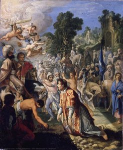 The Stoning Of St. Stephen — Adam Elsheimer