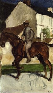 Equestrian Self Portrait — Louis Anquetin