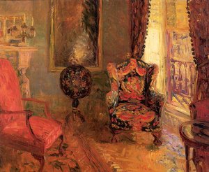 Twenty-three Fifth Avenue, Interior — William James Glackens