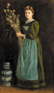 Portrait Of Lucy Hill — Arthur Hughes