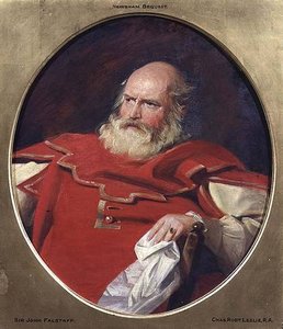 Sir John Falstaff — Charles Robert Leslie