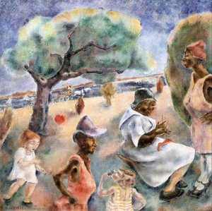 The Battery, Evening — George Biddle
