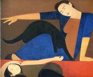 The Blue Robe — Will Barnet