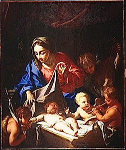 Le Sommeil De L'enfant Jesus — Francesco Trevisani