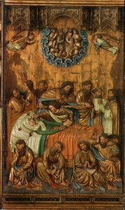 Dormition Of The Mother Of God From Barbara Altar From The Kalanti Church In Finland — Meister Francke
