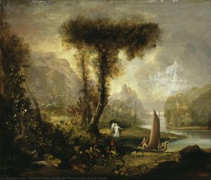 Studio Per Il Viaggio Della Vita: La Giovinezza — Thomas Cole