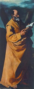 Apostle St Andrew — Francisco De Zurbarán
