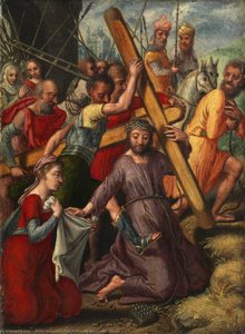 Christ Bearing The Cross (verso) — Pieter Aertsen