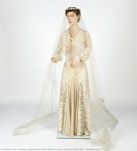 Wedding Dress — Georges-hippolyte Le Comte Dupré, Georges Dupré De Saint Maur