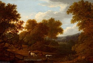 View Of Weston Church And Lansdown — ბენჯამინ ბარკერი Ii