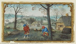 Calendar Miniatures From A Book Of Hours — Simon Bening