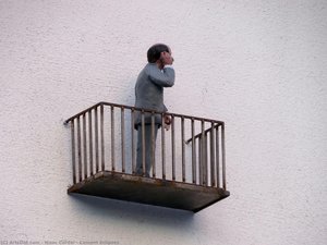 Cement Eclipses — Isaac Cordal