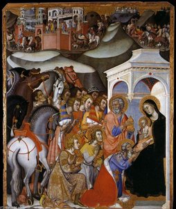 The Adoration Of The Magi — Manfredi De Battilor Bartolo Di Fredi Fredi