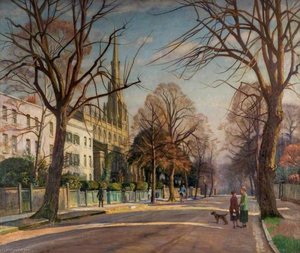 Spring In The Suburbs — Francis Dodd