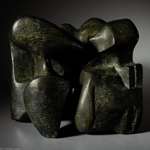 Working Model For Stone Memorial — Henry Moore