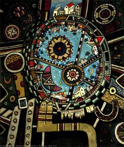 The Magician's Mirror No.3 (opus 1450) — Alan Davie