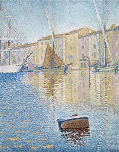 La Boya Roja, Saint-tropez, 1895 — Paul Signac