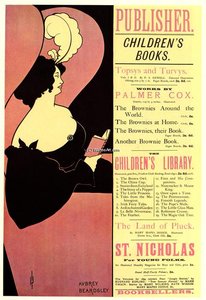 Advertisement For Children's Books — Aubrey Vincent Beardsley