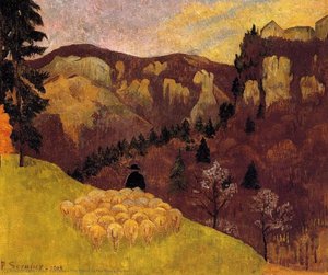 The Flock In The Black Forest — Paul Sérusier