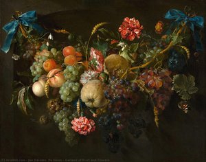 Garland Of Fruit And Flowers — Jan Davidszoon De Heem