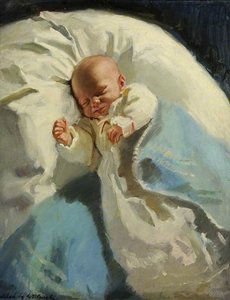 Portrait Of A Baby — William Ramsden Brealey