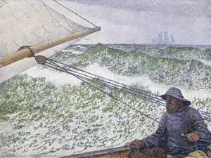 L’homme À La Barre (the Man At The Helm), 1892 — Тео Ван Рисслельбергх