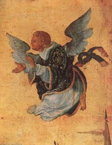 Christ On The Cross (detail) — Albrecht Altdorfer
