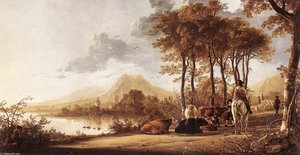 River Landscape — Aelbert Jacobsz Cuyp