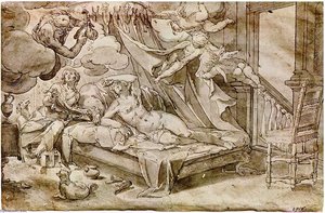 Danaë — Joachim Anthonisz Wtewael