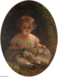 Little Florist — Sir Thomas Francis Dicksee