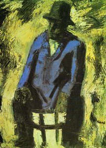 The Blue Jacket — Mario Sironi