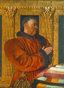 Portrait Of Guillaume Jouvenel Des Ursins, Louvre — Jean Fouquet