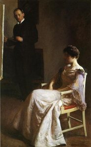 In The Studio — Joseph Rodefer Decamp