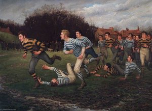 Football — William Barns Wollen