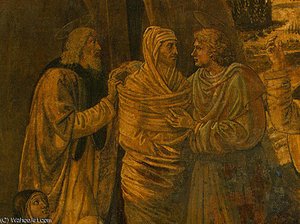 The Raising Of Lazarus — Benozzo Gozzoli