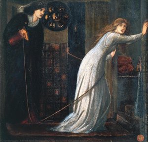 Fair Rosamund And Queen Eleanor — ედვარდ ბერნე-ჯონესი