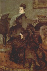 Porträt Einer Frau (mme. Georges Hartmann) — Pierre-auguste Renoir