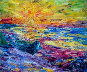 Sunset — Emile Nolde