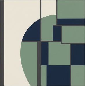 Equilibrium Of The Arc And Grid: A Study In Muted Architectural Harmony. — Laurent Fabre
