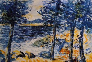 Pines By The Sea — Henri Edmond Cross