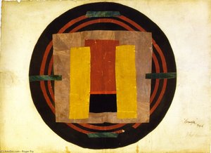 Design For A Rug For Arthur Rock — Roger Fry