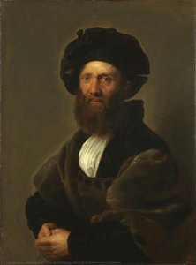Portrait Of Baldassare Castiglione — 피터 파울 루벤스 작업장