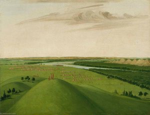 Fort Union, Mündung Des Yellowstone River, 2000 Meilen Oberhalb Von St. Louis — George Catlin