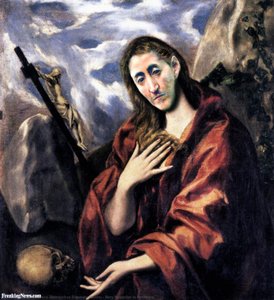 Meryem Magdelena'nın Çekingenliği — El Greco