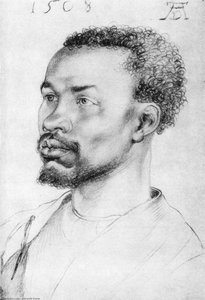 Tête D'un Noir — Albrecht Dürer