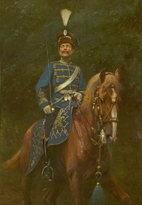 The Blue Hussar — William Frank Calderon